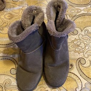 Skechers Suede Ankle Boots